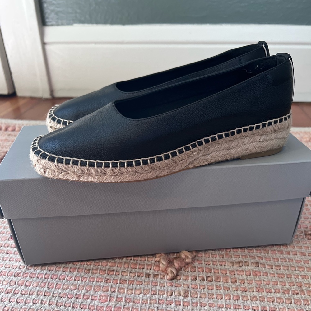 Everlane black espadrilles 7.5